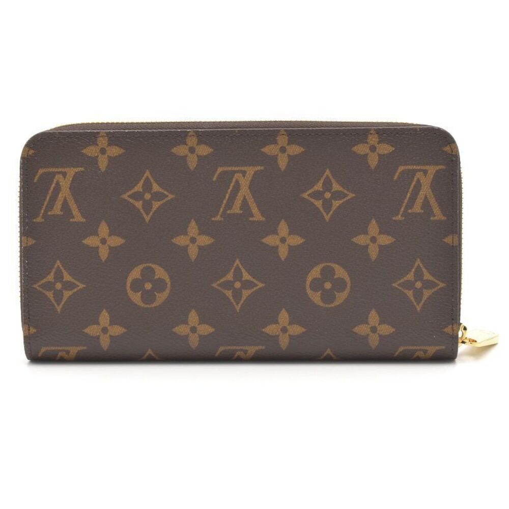Louis Vuitton Monogram Brown Round Long Zip Zippy Wallet